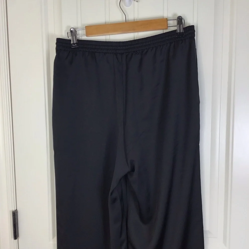 NWT J. Crew Drawstring Cuffed Crepe Pants in Black Size 8.